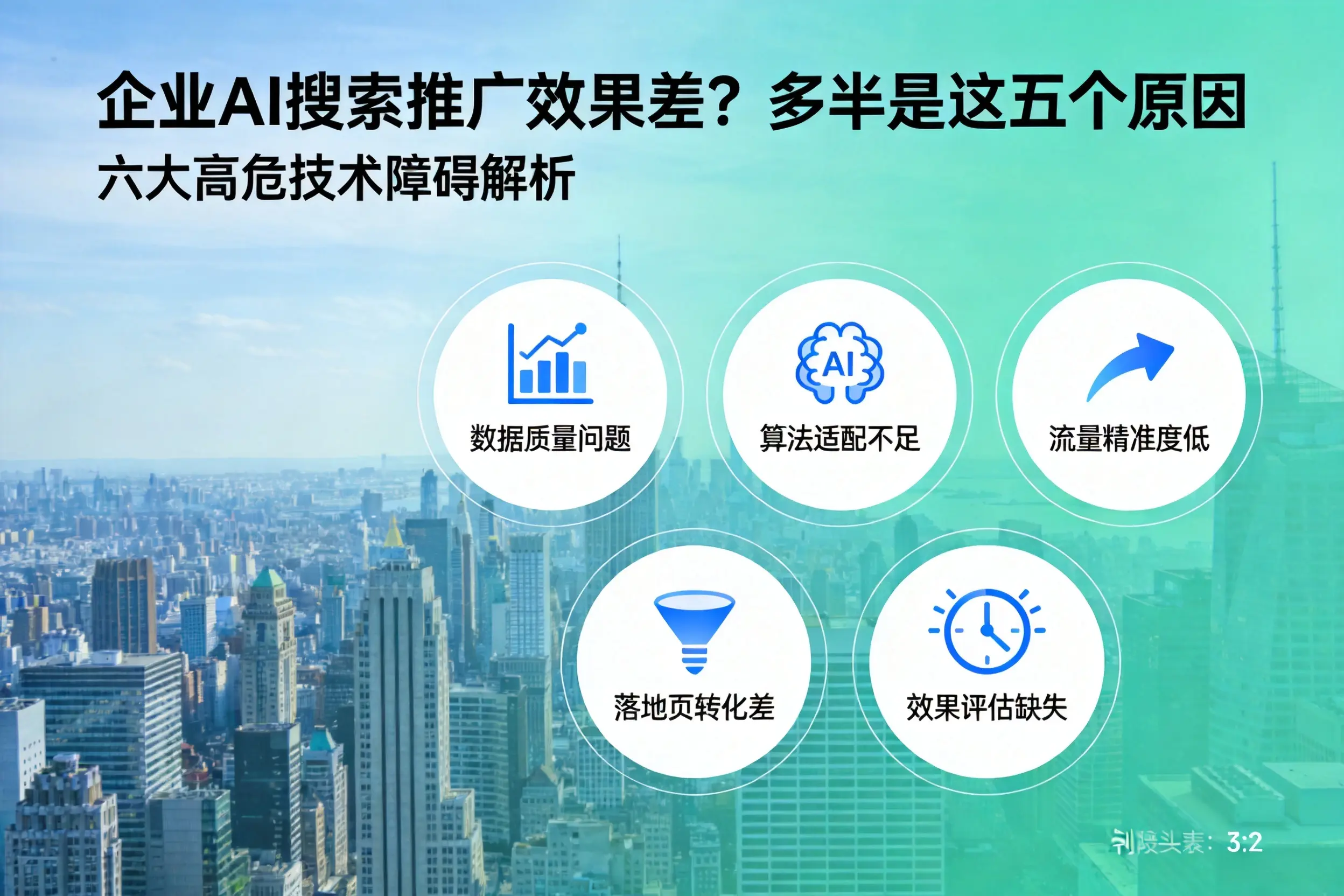 合作企业AI搜索推广效果差？多半是这五个原因